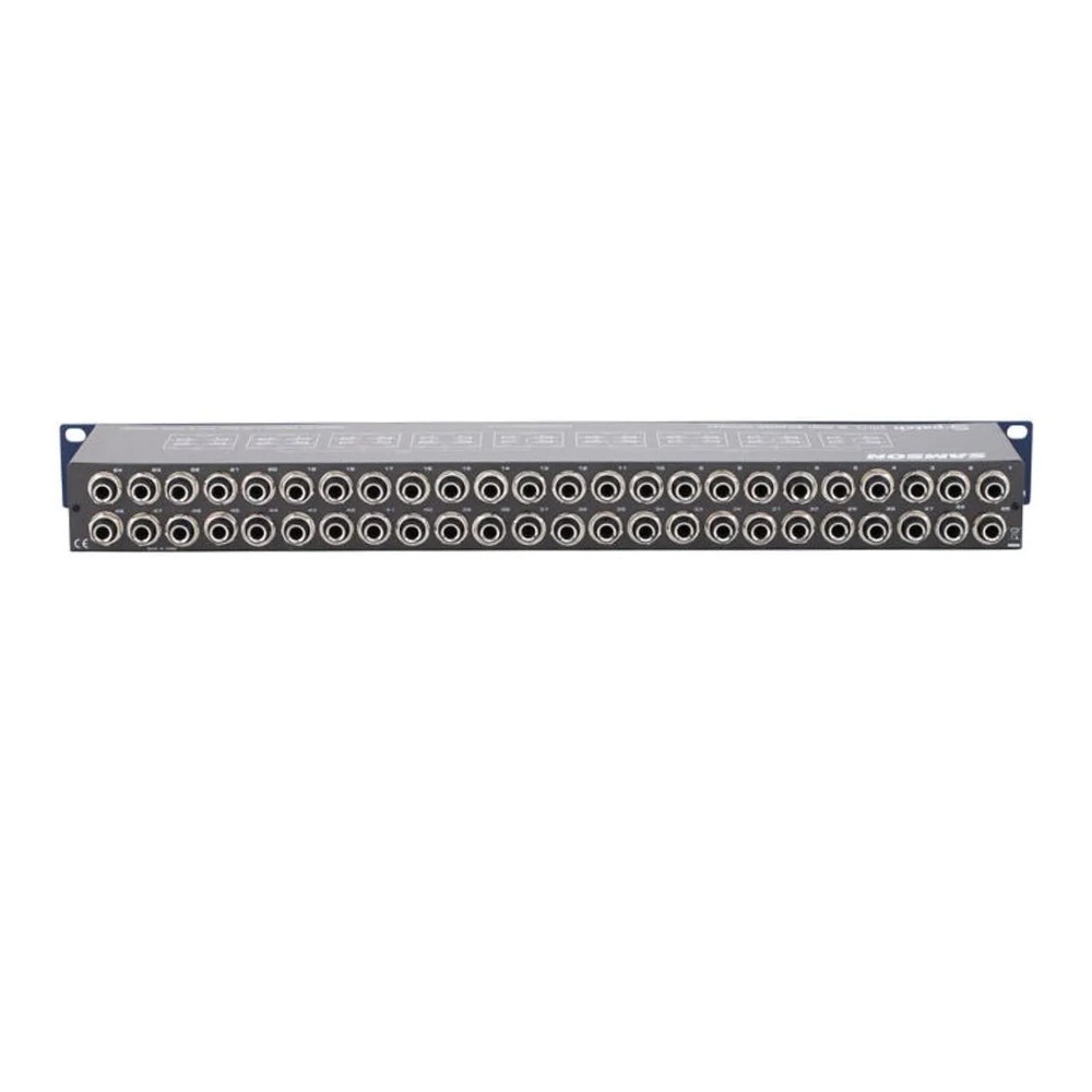 SAMSON S-PATCH PLUS 48-Point Rackmount Balanced Patchbay Front Panel Switching