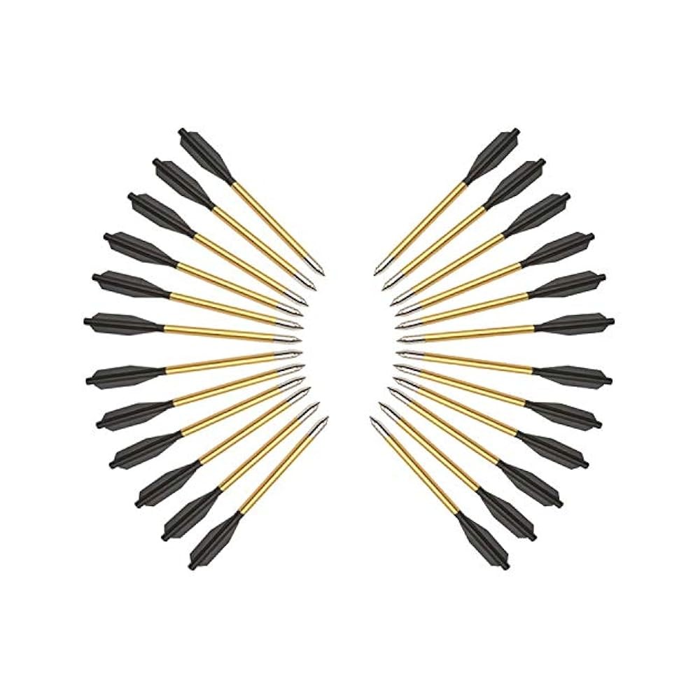 Self-Cocking Crossbow Bundle - Adjustable Sights, Spare String, 27 Arrows