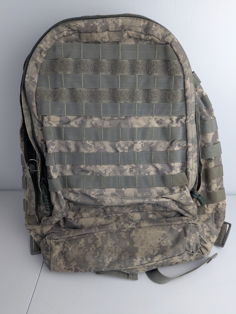 Fox Tactical  Multi Cam Backpack  With Paracord Zipper Pulls And 3 Zip Pockets