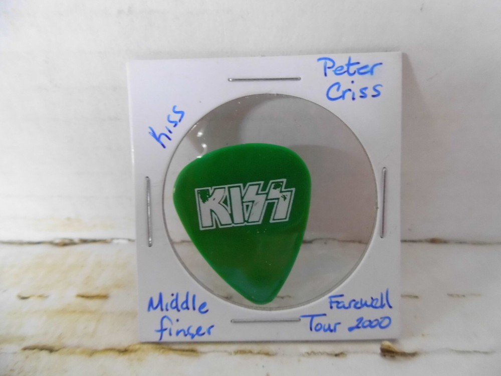 KISS "PETER CRISS" 2000 GUITAR PICK~READ DESCRIPTION #14~14