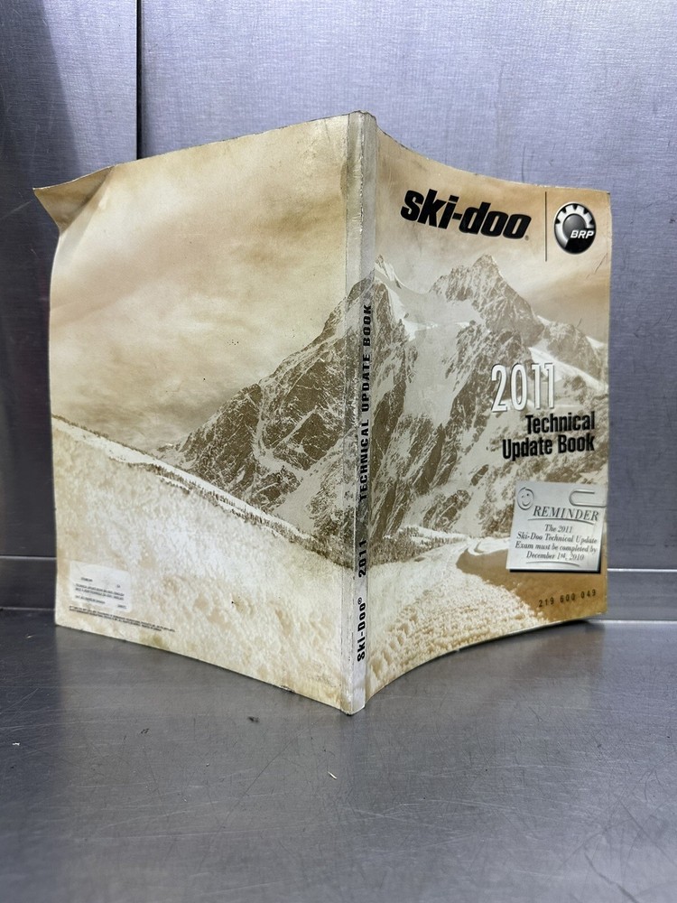 2011 SKI-DOO SNOWMOBILE TECHNICAL UPDATE BOOK MANUAL 219600049
