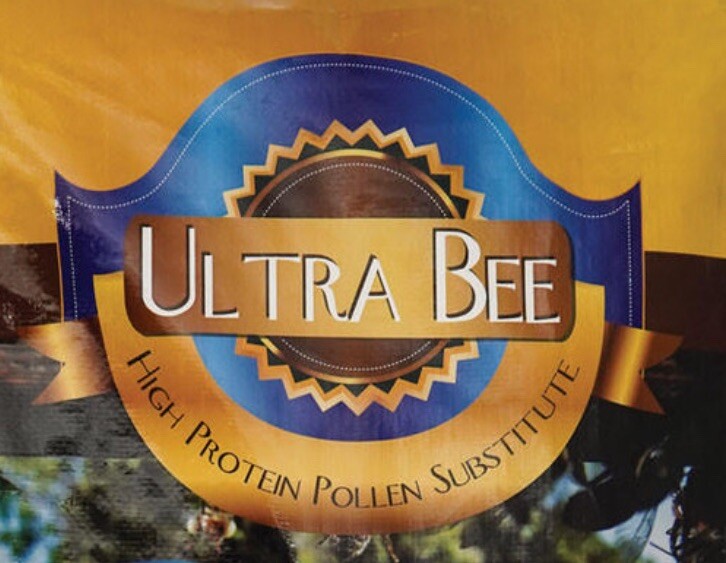 Ultrabee Dry Pollen Bulk Bag 3lbs. 58% Protein