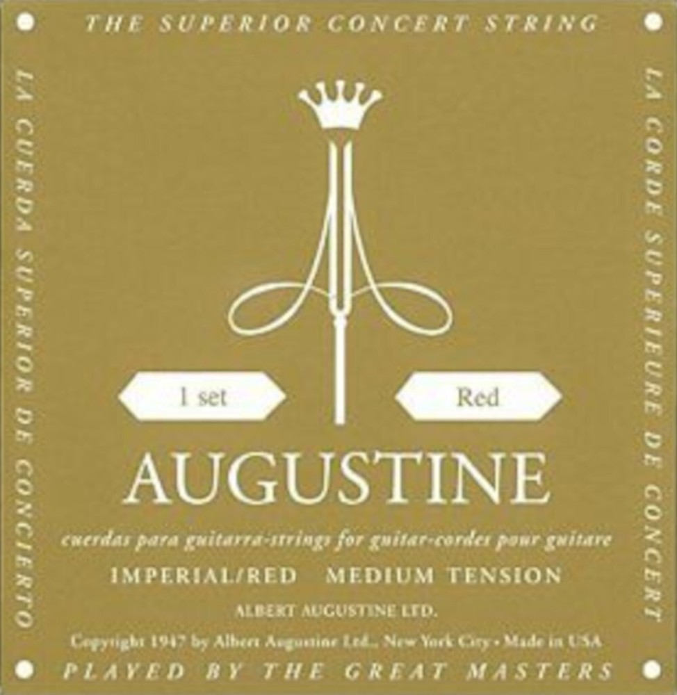 Augustine Guitar Strings Classical Imperial Red Medium Tension 527A