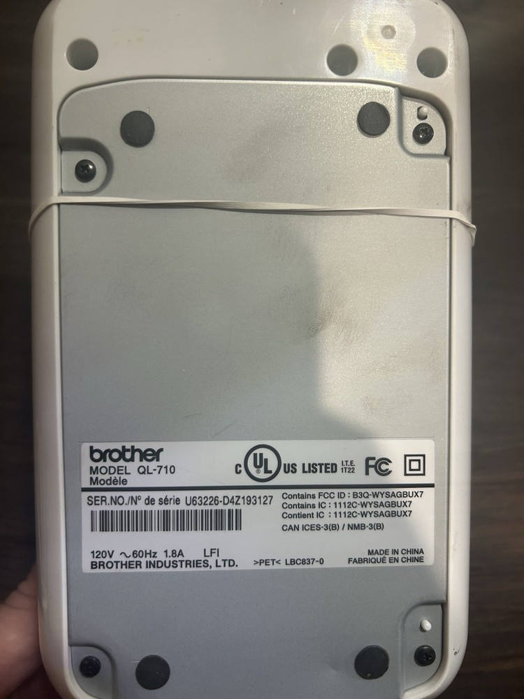 Brother QL-710W Wireless Label Printer with Cables