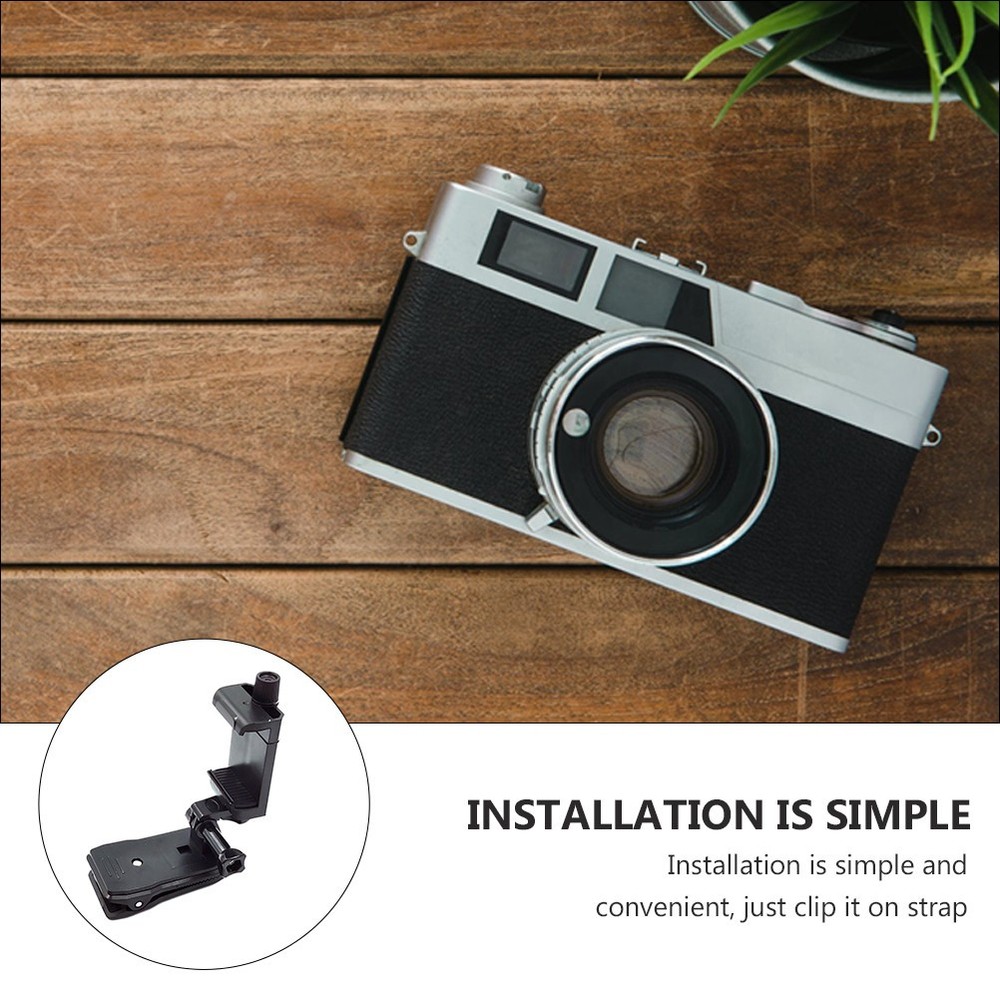 Smartphone Tripod Mount Backpack Strap Holder Mounting Clamp for Camera