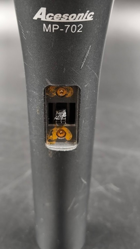 Acesonic MP-702 Microphone Used Working Black