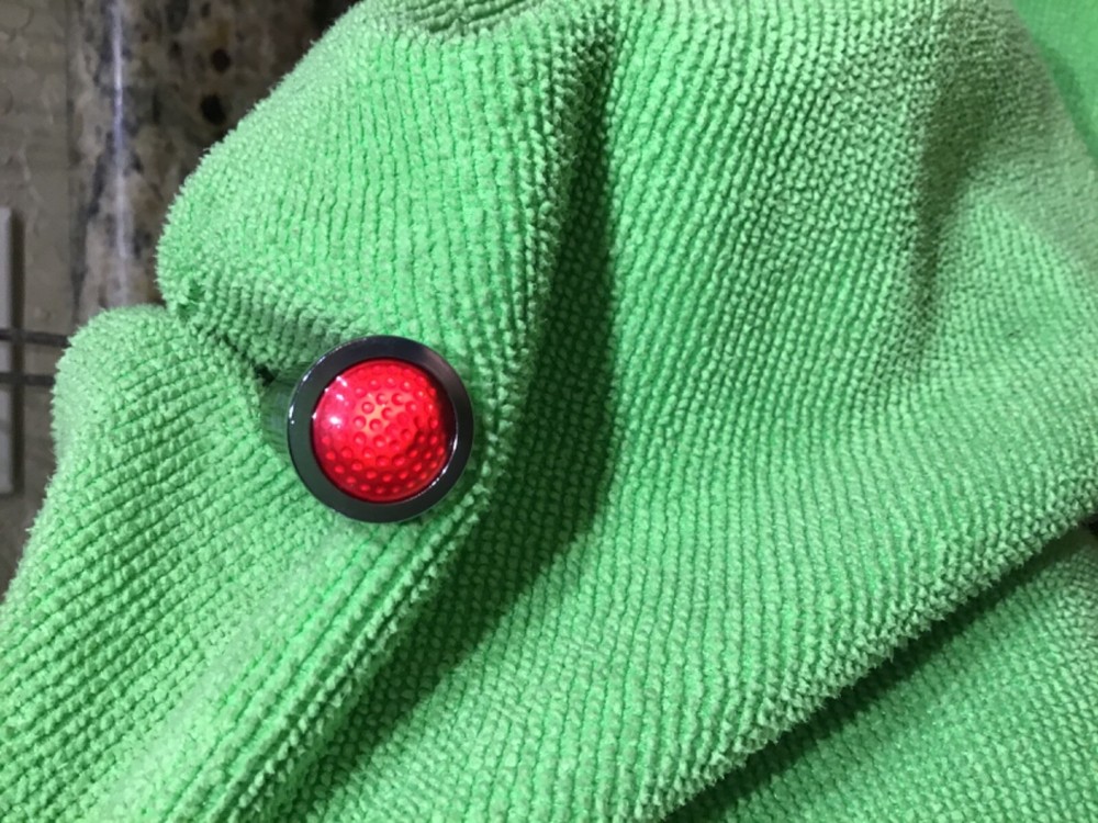 Two 120 volt Red Indicator Light with High Temp Leads