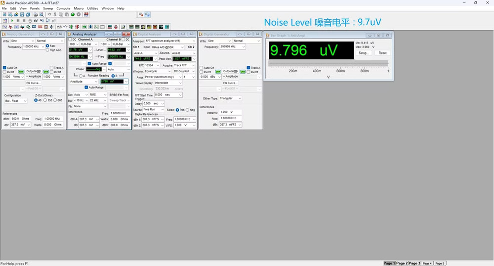 AES Digital To Fully Balanced Analog Audio Converter Auto Recognize sample rate