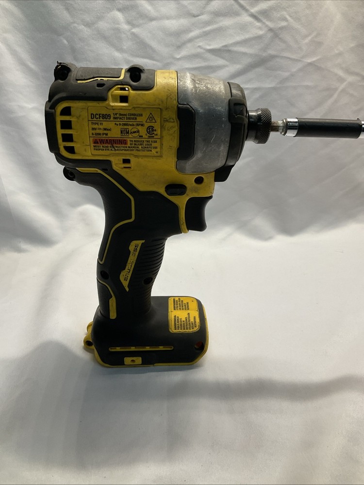 DEWALT DCF809B 20V max atomic compact brushless impact driver – tool only