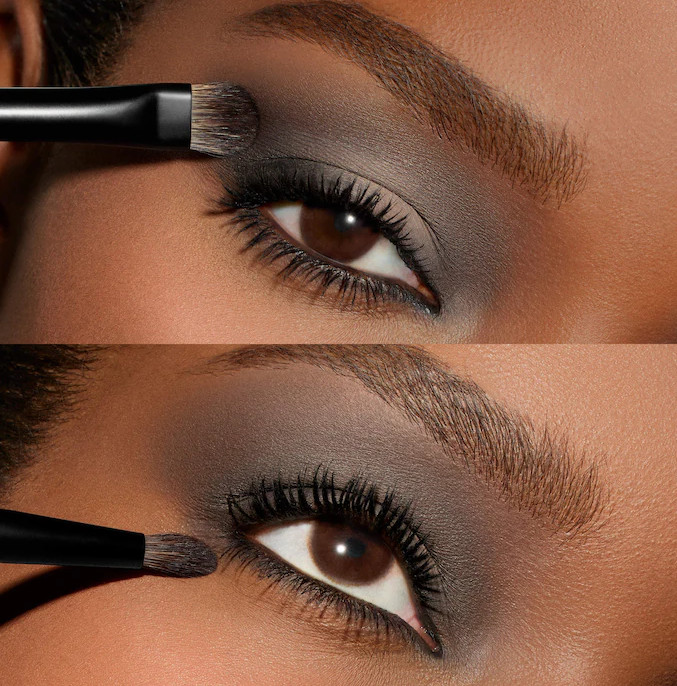 E6 Dual-Ended Eyeshadow Brush – Precision Blending & Application Tool