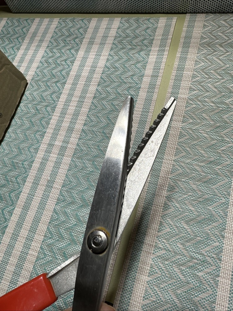 Fiskars 8” Premier Left-Handed Pinking Shears Fabrics & More