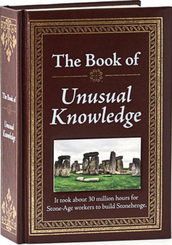 The Book of Unusual Knowledge - Hardcover - VERY GOOD