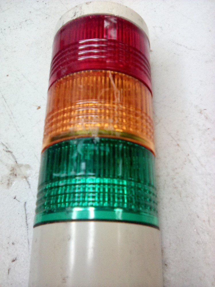 PATLITE LES-AW Stack Light Tower PMT Red/Amber/Green 24V Ac/DC 0.6W/1 Stack