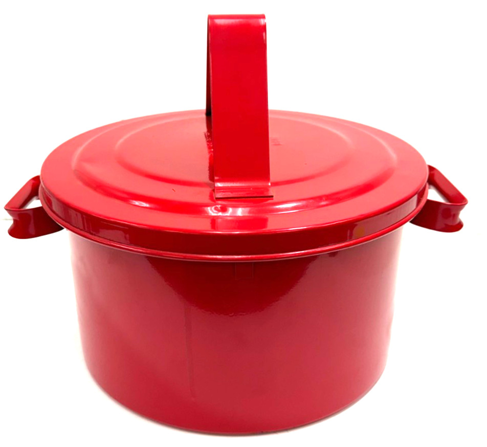 EAGLE BENCH CAN 2 GAL CAPACITY RED B608