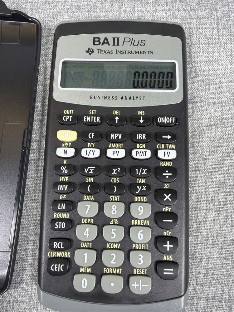 Texas Instruments BA II Plus Financial Calculator