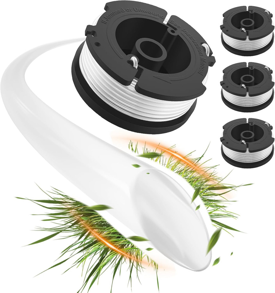 3 Pack AF-100 Weed Eater String Compatible with Black Decker Wacker String Trimm