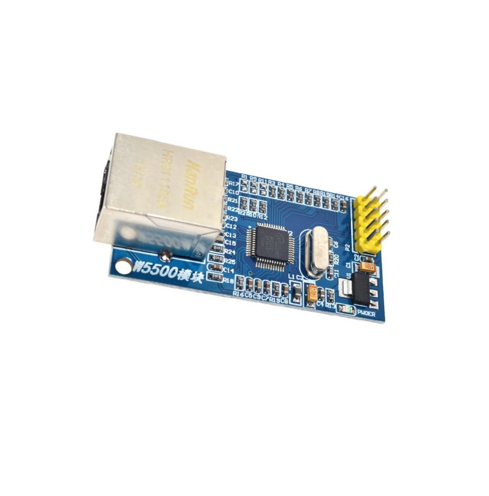 1PCS W5500 Ethernet Network Modules TCP/IP 51/STM32 SPI Interface For Arduino