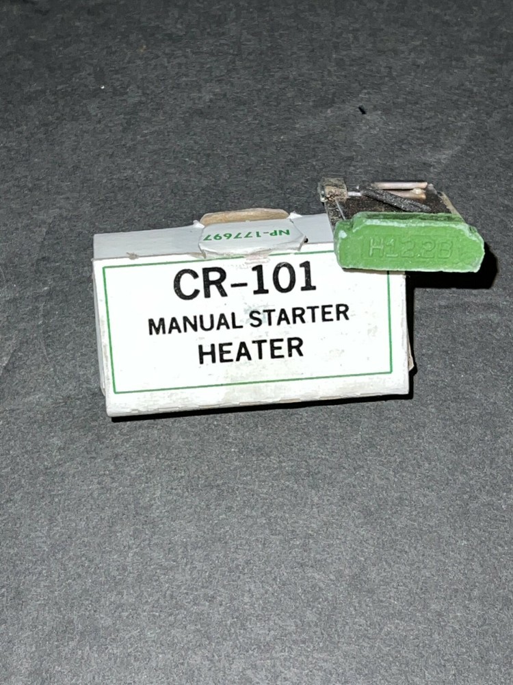 CR-101 CR123 H12.2B heater nos