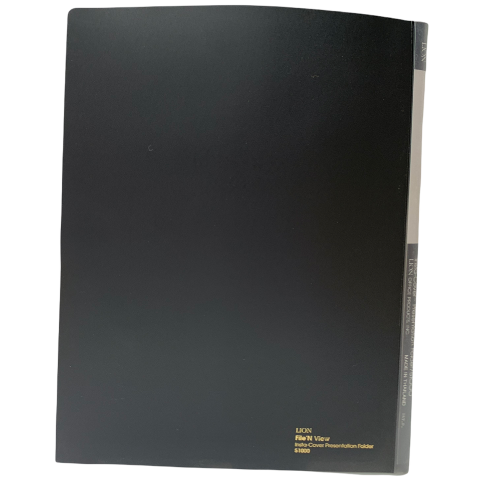Lion Office Insta-Cover Presentation Folder LIO-6/92-51000 (2 Count)