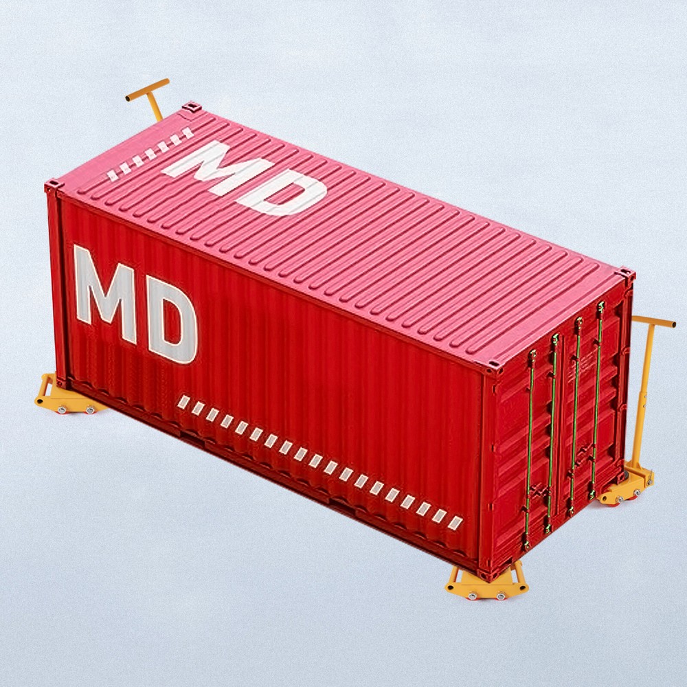 Machinery Movers w/ 360°Rotation Cap 13200lbs 6T 4 Rollers Machine Cargo Trolley