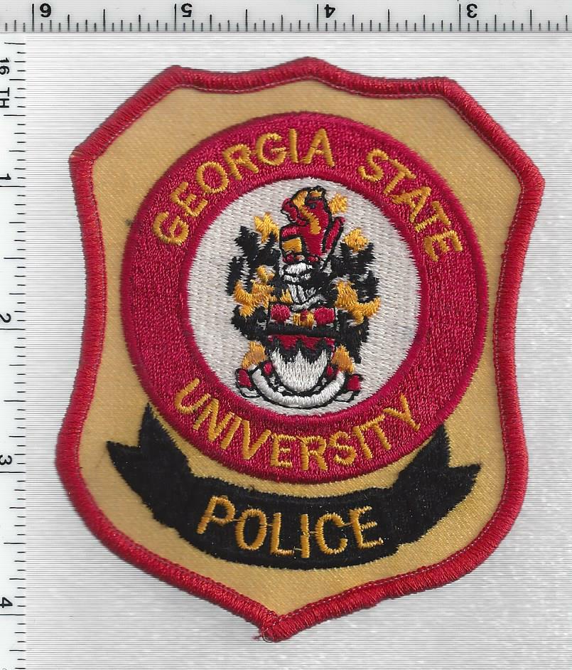 Georgia State University Police 1st Issue Shoulder Patch