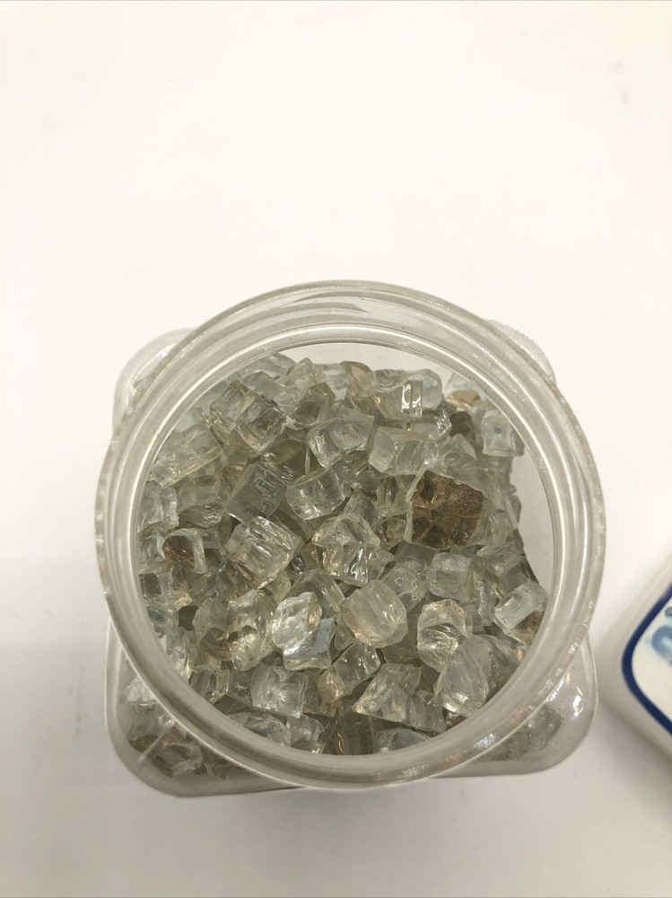 Darice Craft Gems Glass Chips Clear 17.5 Net Wt.