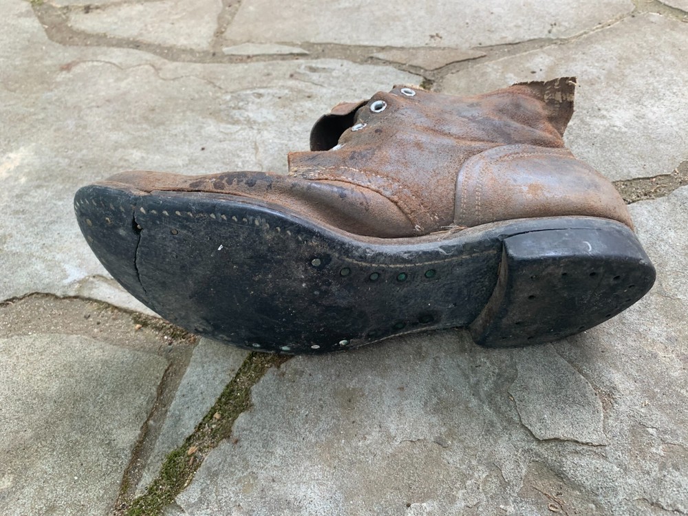 WWII Rough-Out Combat Boots Seabee (NCB) Style