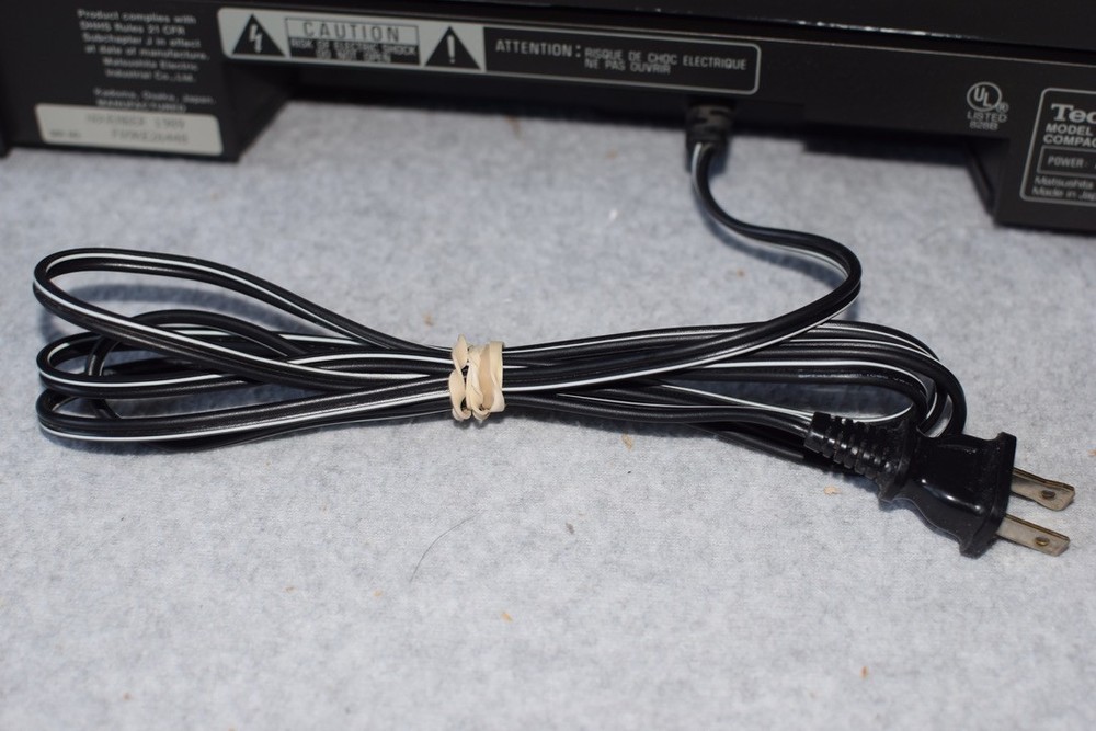 Technic SL-PC10 Multi Compact Disc Player 5 Disc Changer Tested See Video