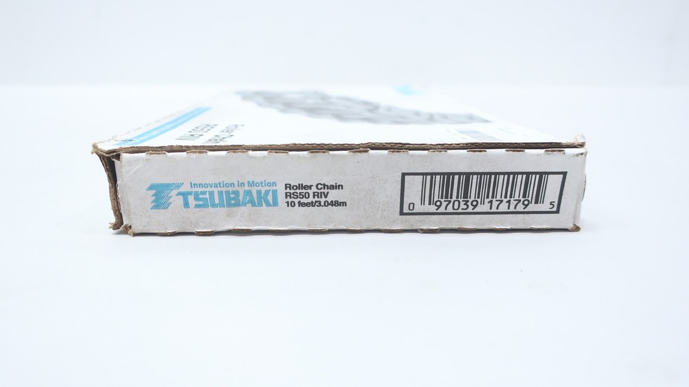 Tsubaki RS50 RIV Single Roller Chain 10ft