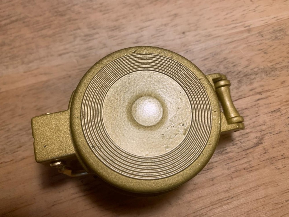 Liquid Filled Engineer Directional Compass Metal Casing with Locking Lid EXP13