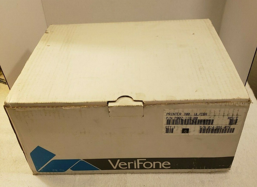 VeriFone Printer 700 Dot-Matrix P002-119-00 New Open Box UL/CSA E