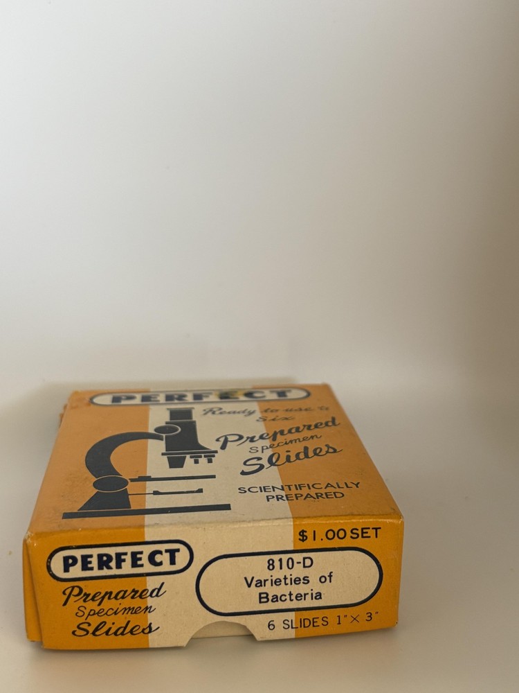 Vintage Perfect Science Microscope Slide Sets Lot + Dissecting Kit 8 Sets Lab