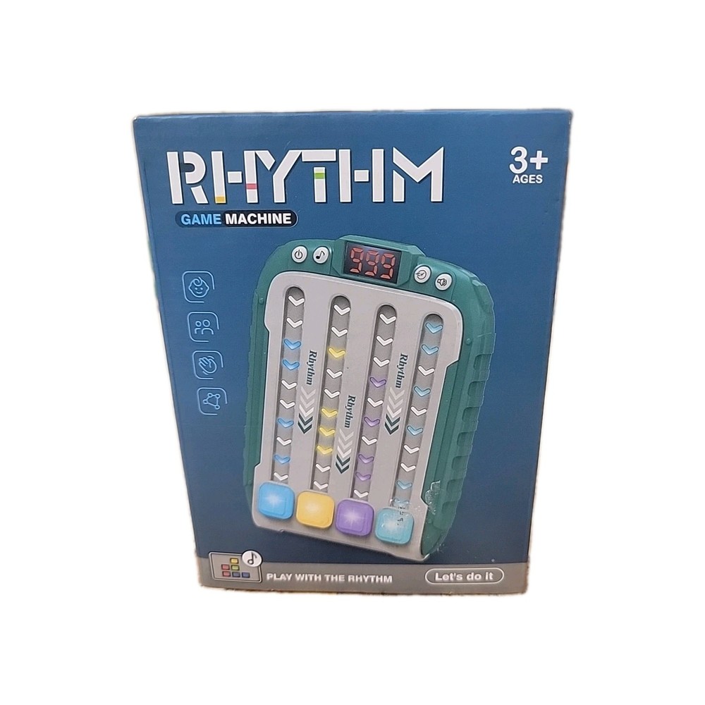 Rhythm Game Machine Handheld Toy Green