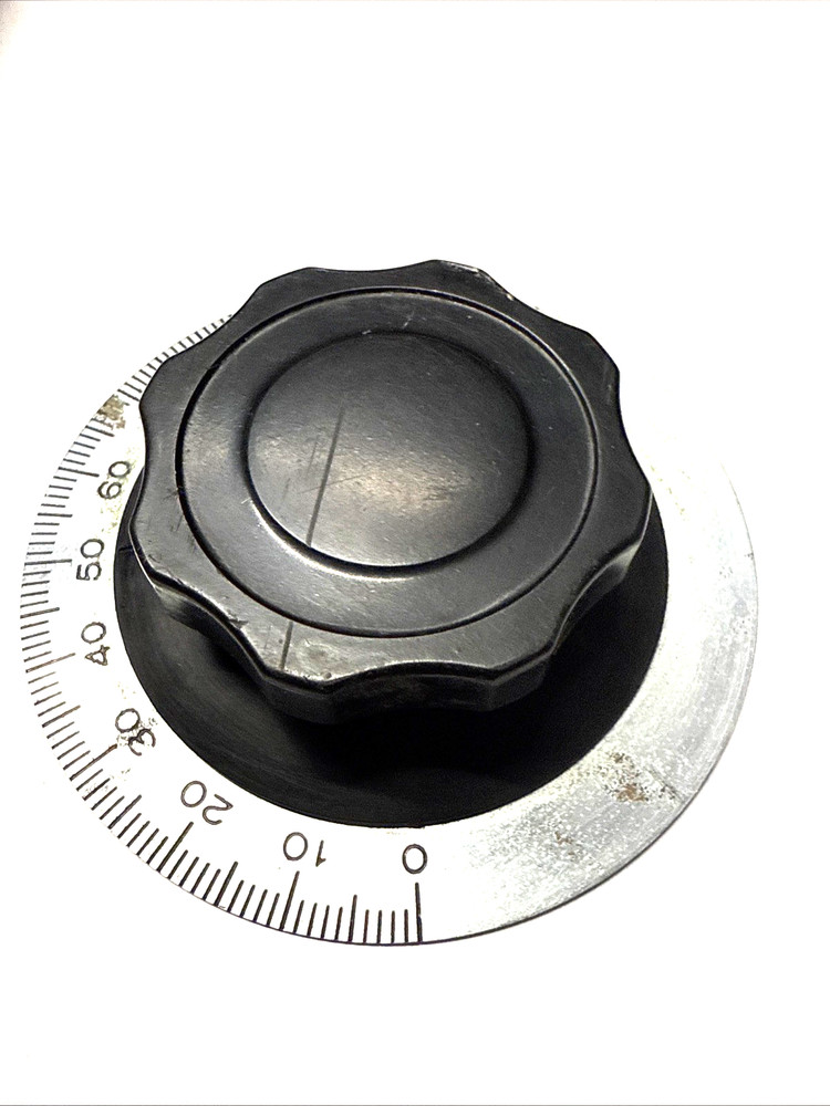 DIAL  knob with skirt  OD=100 mm #2
