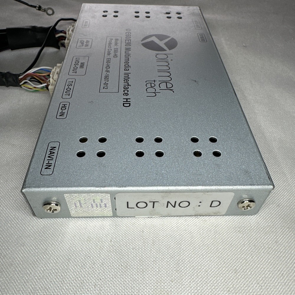 BMW Bimmer-Tech E60/E90 Multimedia Interface HD Module Model - E60-HD 328i 335i