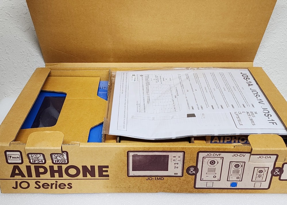 Aiphone Vandal Resistant Intercom Box Set, Surface Mount, 7" LCD JOS-1V