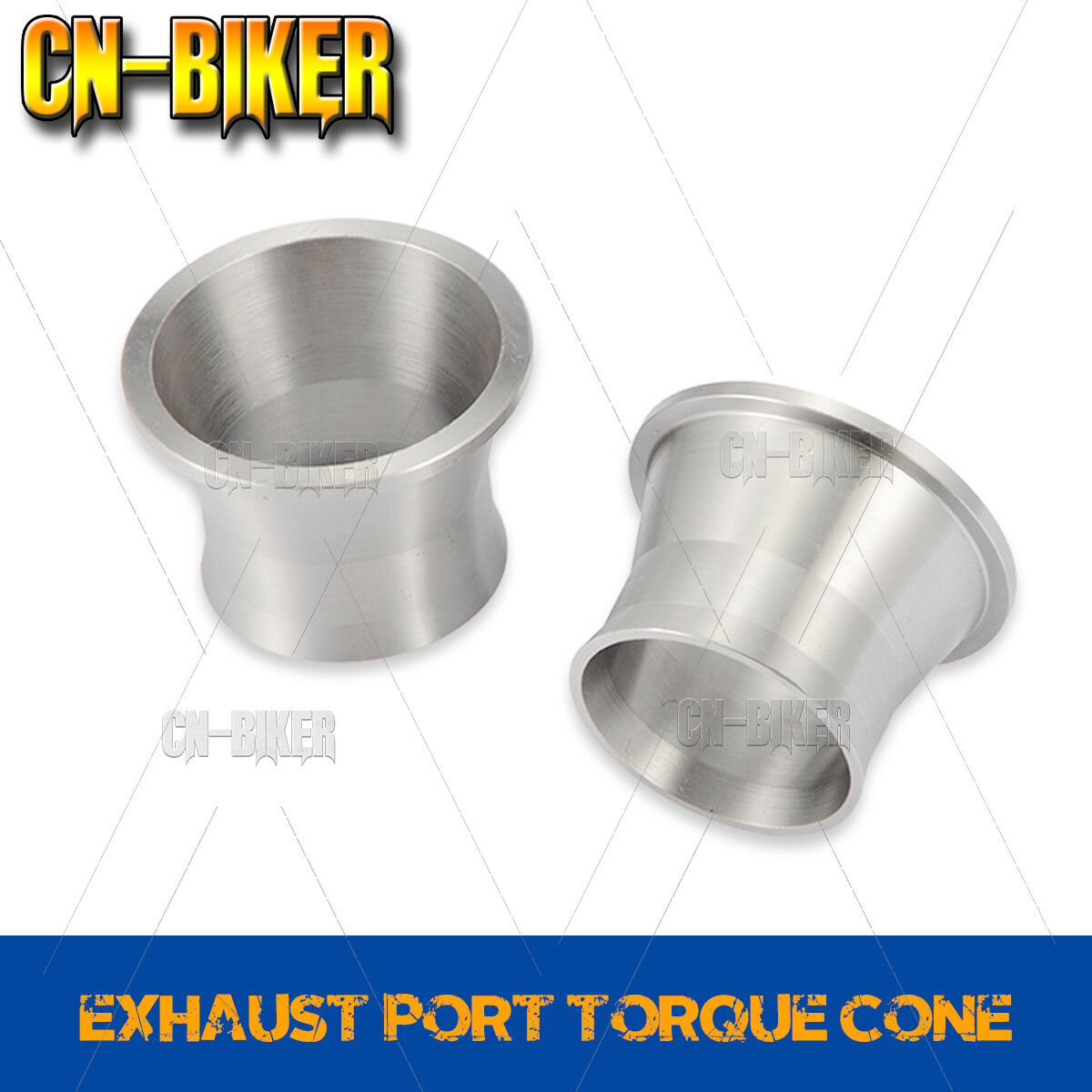 Exhaust Port Torque Cones Drag Pipe Power Cones Anti-Reversion Cones For Harley