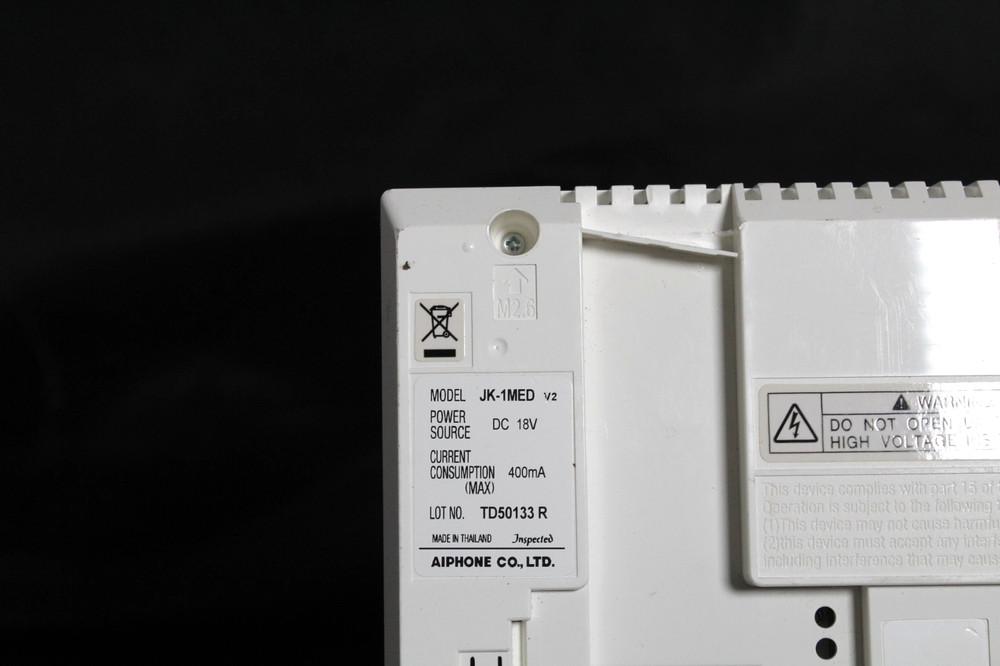 Aiphone JK-1MED V2 Color Video Master Intercom Station