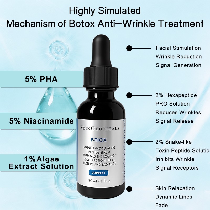 'Skinceuticals P-TIOX Wrinkle-Modulating Peptide Serum 1 fl oz (30ml) NEW SEALED