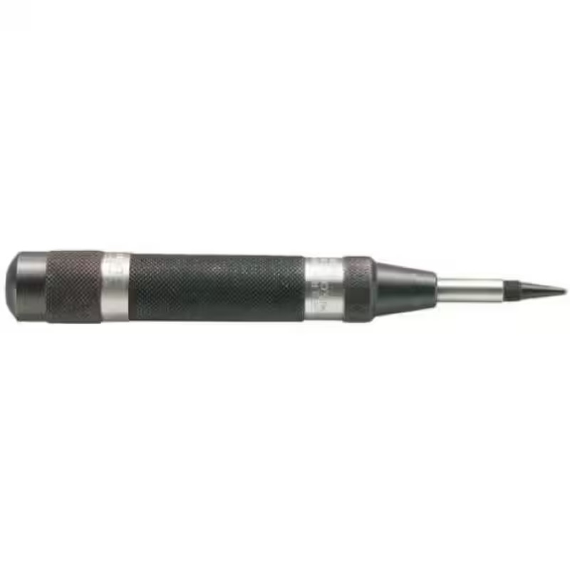 Adjustable Heavy-Duty Automatic Center Punch with Replaceable Steel Point