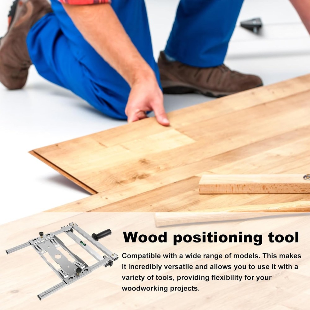 Adjustable Electric Circular Saw Machine Edge Guide Positioning Cutting Board US