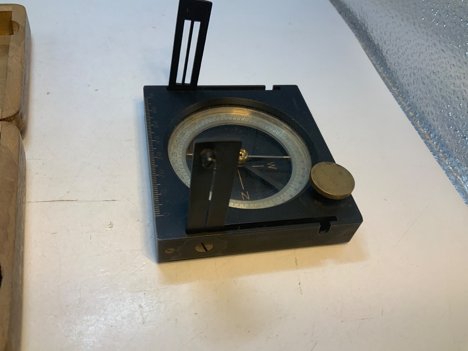 Stoppani Engineering Transit Compass c. late 19th Century Antique