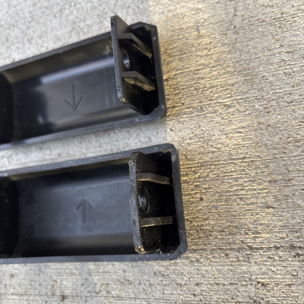 Bowflex Power Pro XTL Ultimate Rail End Cap Rectangle Replacement Parts 2 Pieces
