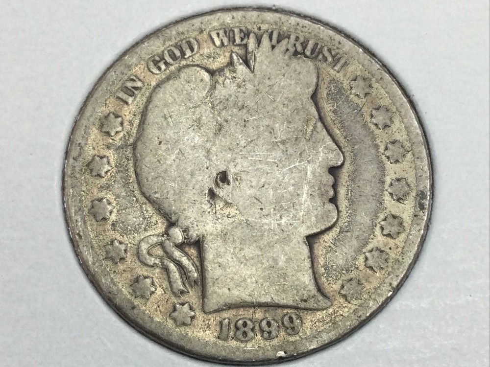 1899-S Barber Half Dollar