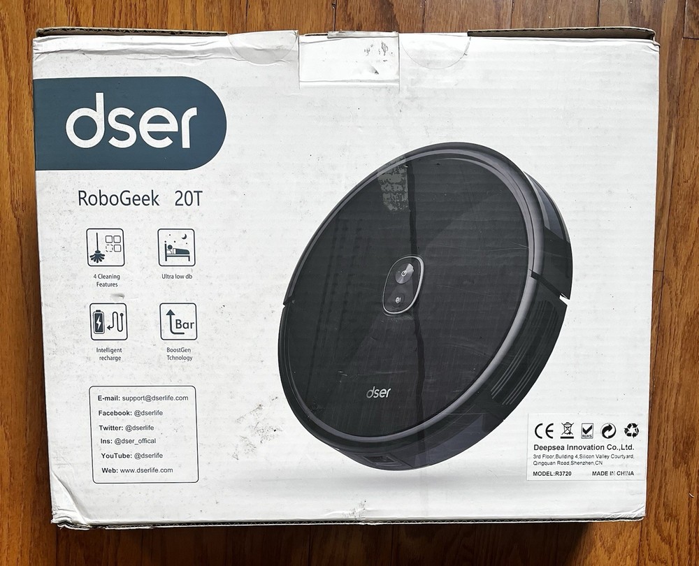dser robot vacuum RoboGeek 20T