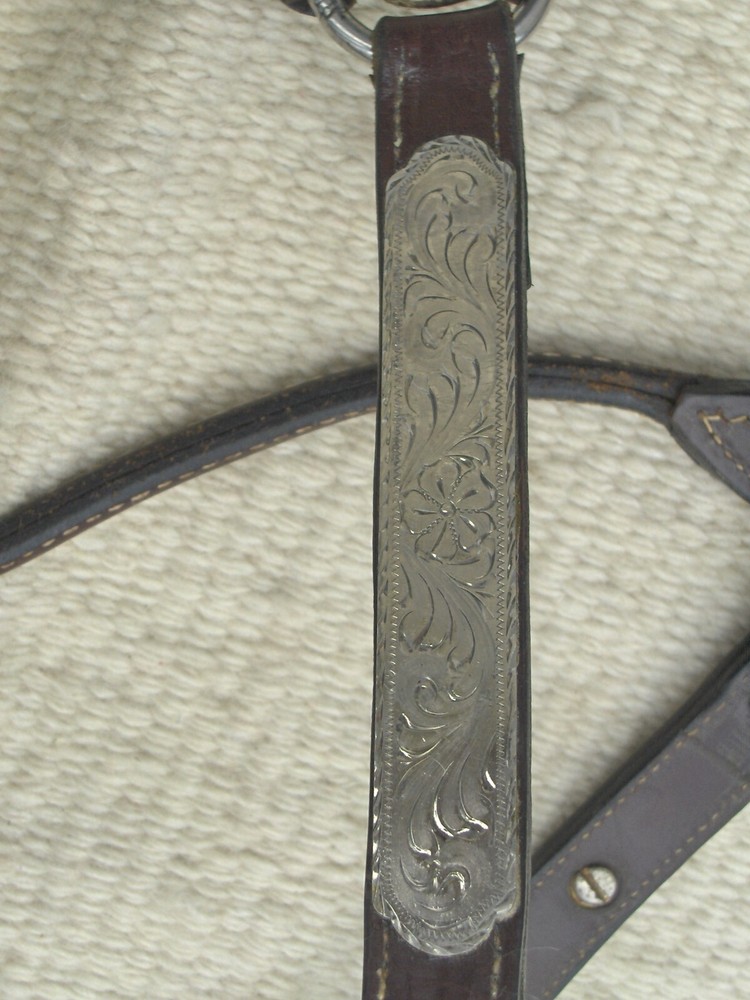 BILLY ROYAL WESTERN SHOW HALTER with SILVER@@