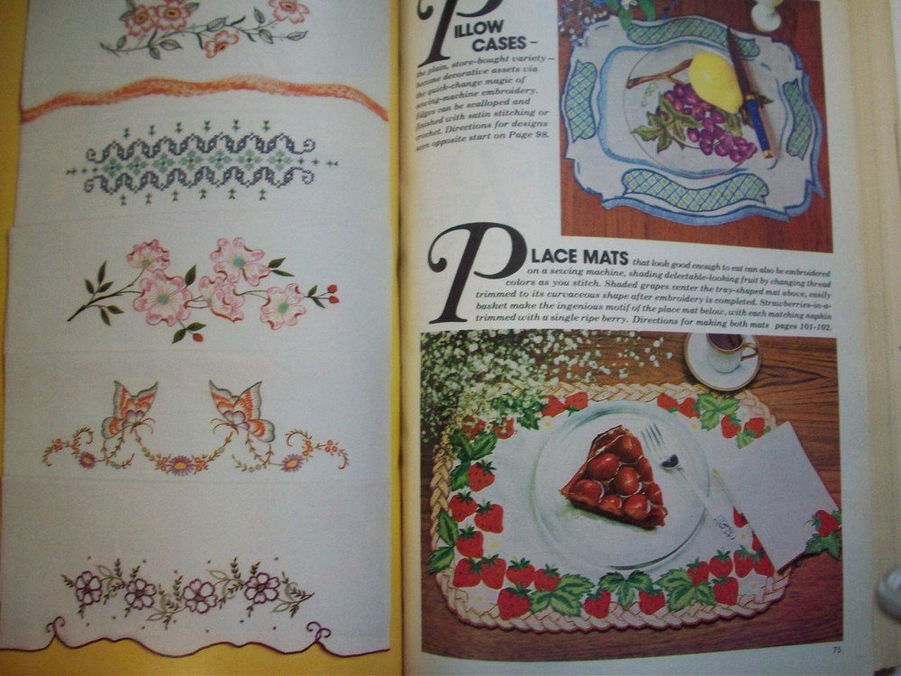 VTG McCall's Needlework & Embroidery Encyclopedia stitches techniques patterns