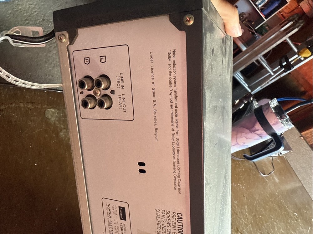 Sansui Stereo Double Cassette Deck D –99D Works