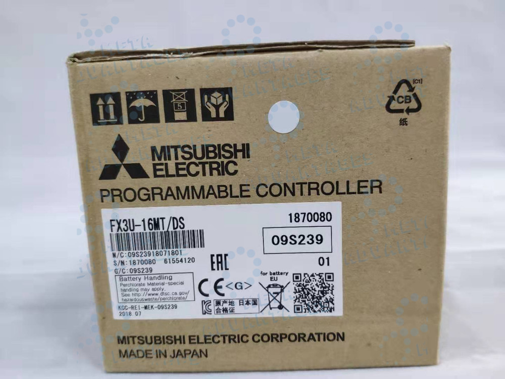 NEW Mitsubishi FX3U-16MT-DS Programmable Controller FX3U-16MT/DS 1PCS