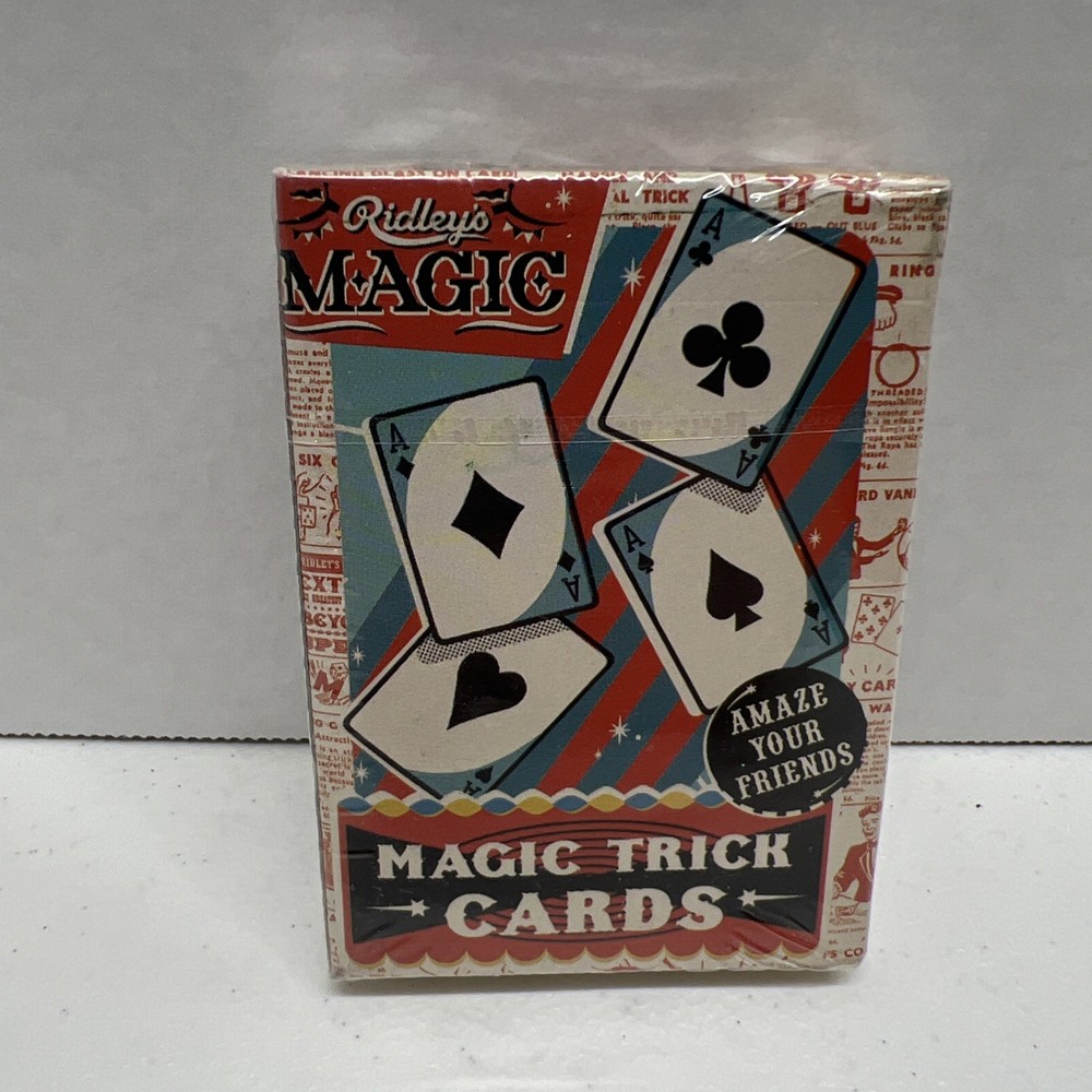 Ridley’s Magic Trick Cards